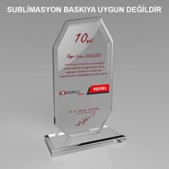Kaplamasız Kristal Plaket 1008