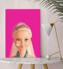 Bk Gift Fantastic Tasarımlı Kanvas Tablo-43 30X50CM Ev Dekorasyonu, Ev Hediyesi