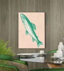 BK Gift Cafe & Bar & Restaurant Konseptli Kanvas Tablo 50x70cm-94