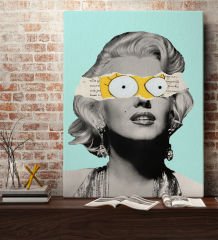 Bk Gift Fantastic Tasarımlı Kanvas Tablo-44 70X100CM Ev Dekorasyonu, Ev Hediyesi