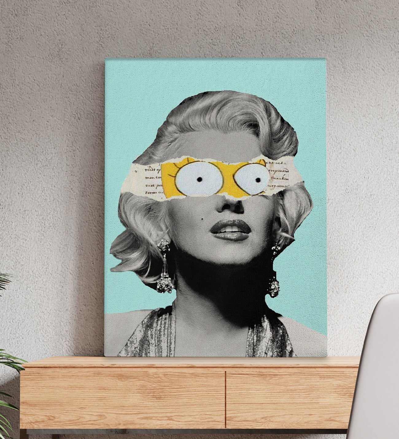 Bk Gift Fantastic Tasarımlı Kanvas Tablo-44 50X70CM Ev Dekorasyonu, Ev Hediyesi