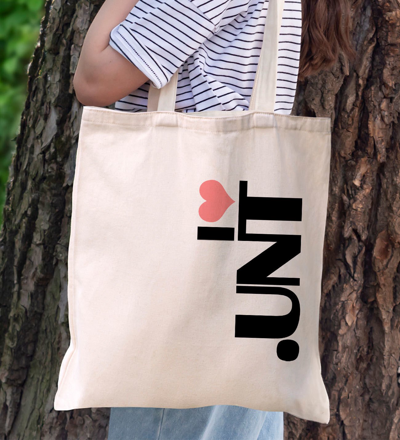 BK Gift Unt Tasarımlı Kanvas Bez Çanta, Baskılı Omuz Çantası, Alışveriş Çantası, Plaj Çantası, Arkadaşa Hediye-1