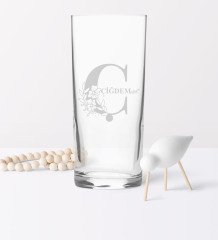 Kişiye Özel Ç Baş Harfli ve İsimli Rakı Bardağı