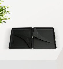 Kişiye Özel Canım Babam Tasarımlı Siyah Metal Sigara Tabakası-6