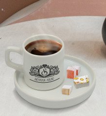Kişiye Özel Sunum Tabaklı İsimli Türk Kahvesi Fincanı Model 13