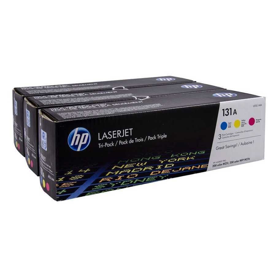 HP U0SL1AM (131A) 3'lü Paket Orjinal Toner - M251 / M276 (T12923)