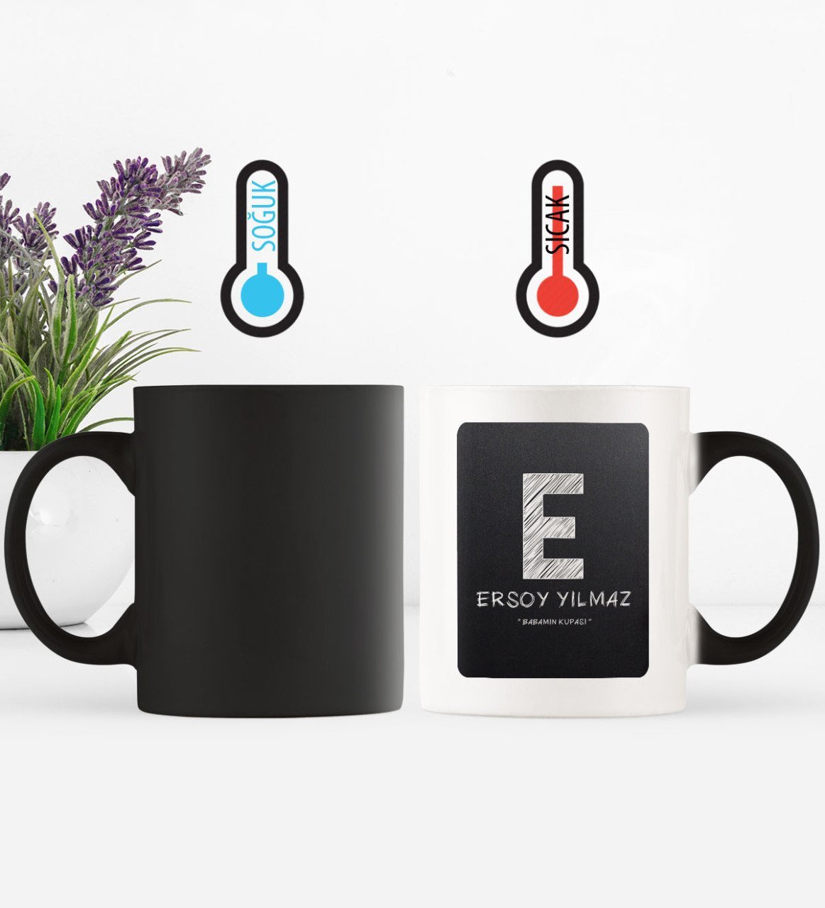 Babalar Gününe Özel Babamın Kupası Sihirli Kupa Bardak - 1