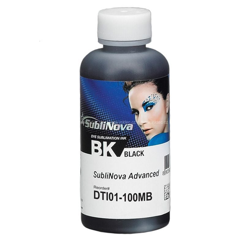 Inktec Sublinova Sublimasyon Mürekkebi 100ML Siyah