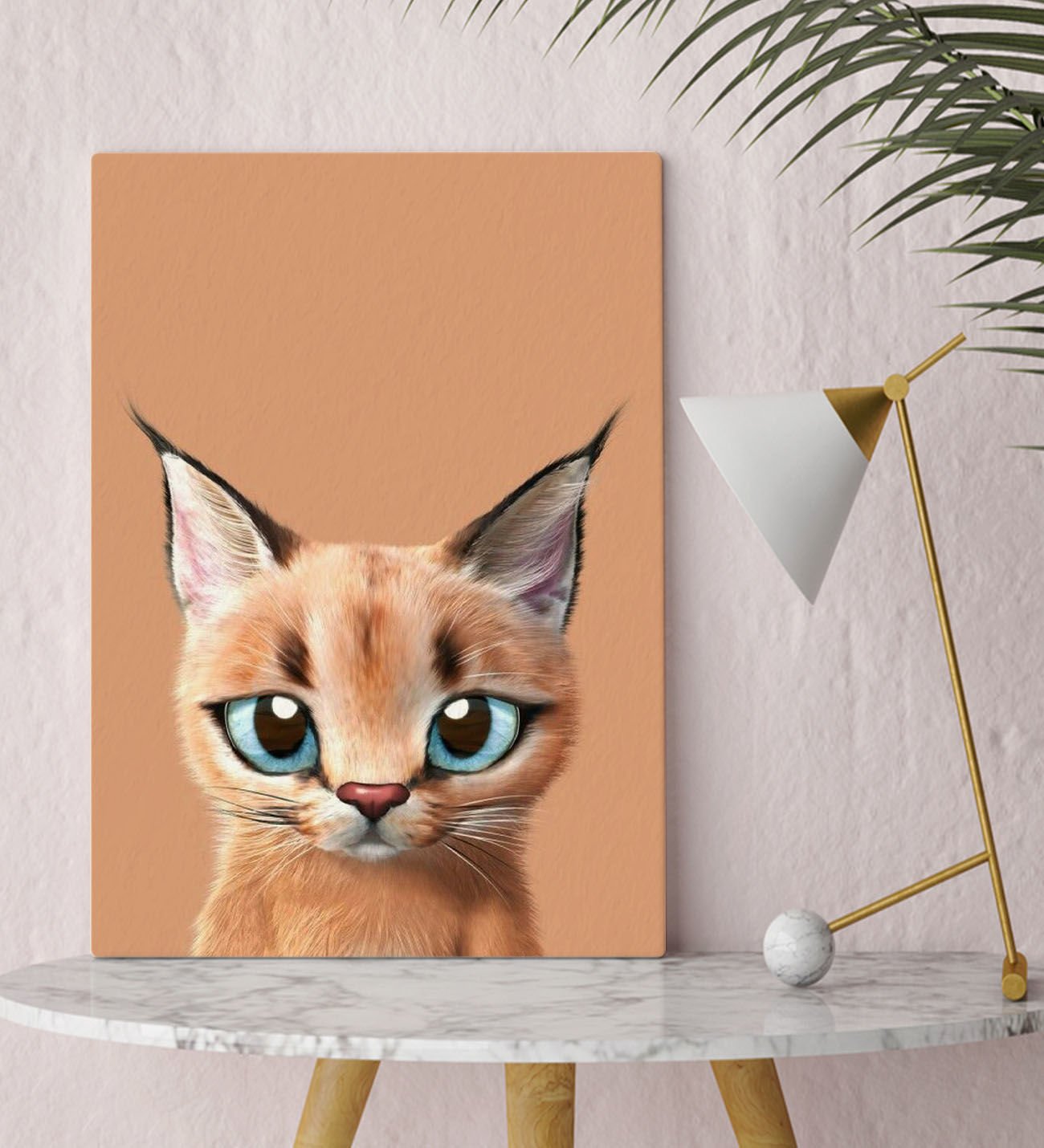 Bk Gift Fantastic Tasarımlı Kanvas Tablo-47 30X50CM Ev Dekorasyonu, Ev Hediyesi