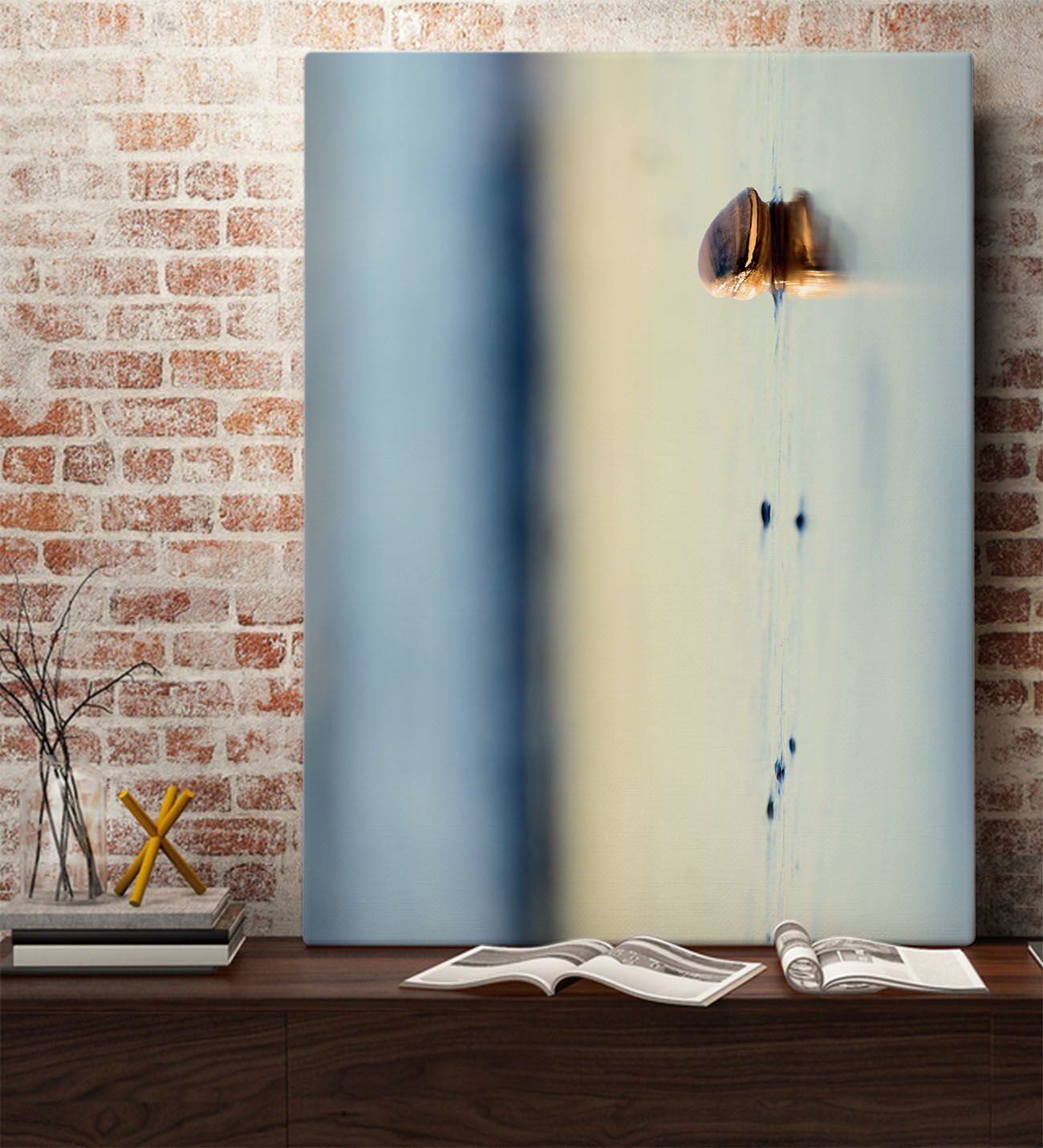 Bk Gift Fantastic Tasarımlı Kanvas Tablo-48 70X100CM Ev Dekorasyonu, Ev Hediyesi