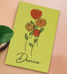 BK Gift Kişiye Özel İsimli Sarı Sert Kapaklı Defter ve Middle Kupa Seti, Arkadaşa Hediye, Yeni İş Hediyesi, Doğum Günü Hediyesi-22