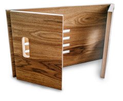 Bk Gift Ahşap Katlanabilir Organizer Kitap Okuma  Sehpası