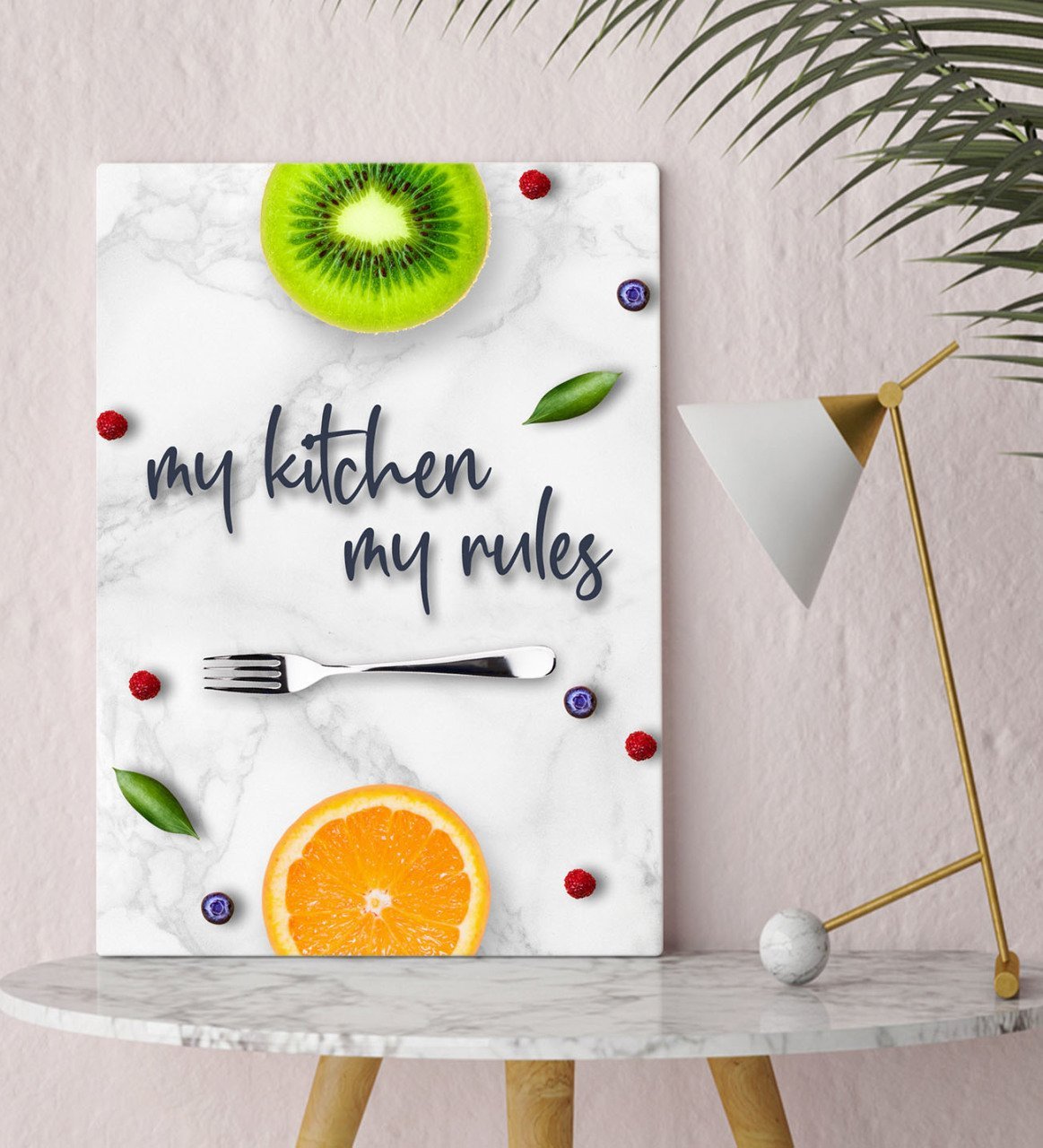 Mutfak Konseptli Kanvas Tablo 30x50cm-10
