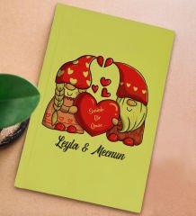 BK Gift Kişiye Özel Sevgili İsimli Sarı Sert Kapaklı Defter ve Middle Kupa Seti, Arkadaşa Hediye, Yeni İş Hediyesi, Doğum Günü Hediyesi-2