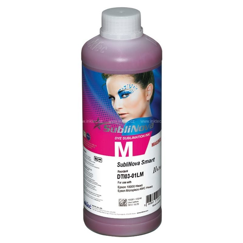 Inktec Sublinova Sublimasyon Mürekkebi 1 Litre Kırmızı