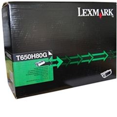 Lexmark T650H80G T650 / T652 / T654 Siyah Orjinal Toner Yüksek Kapasite (T6626)