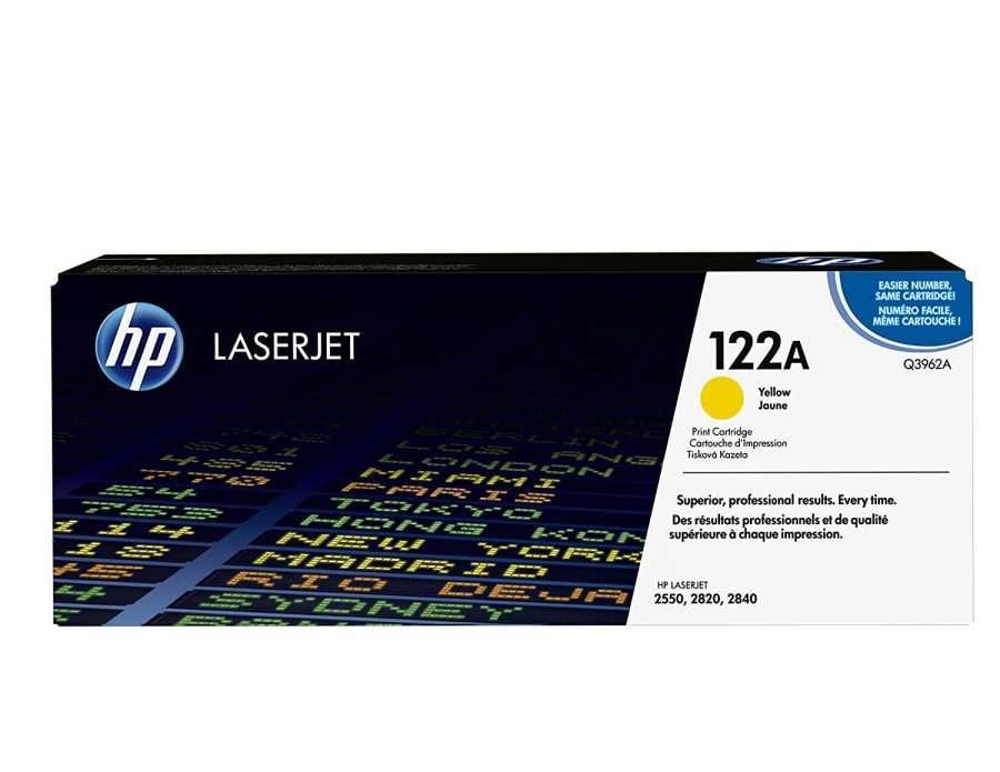 HP Q3962A (122A) Sarı Orjinal Toner - LaserJet 2550 (T8191)