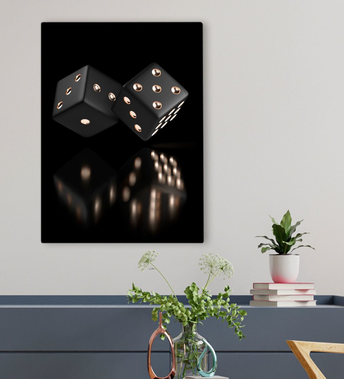 BK Gift Otel Odası Konseptli Kanvas Tablo 50x70cm-9