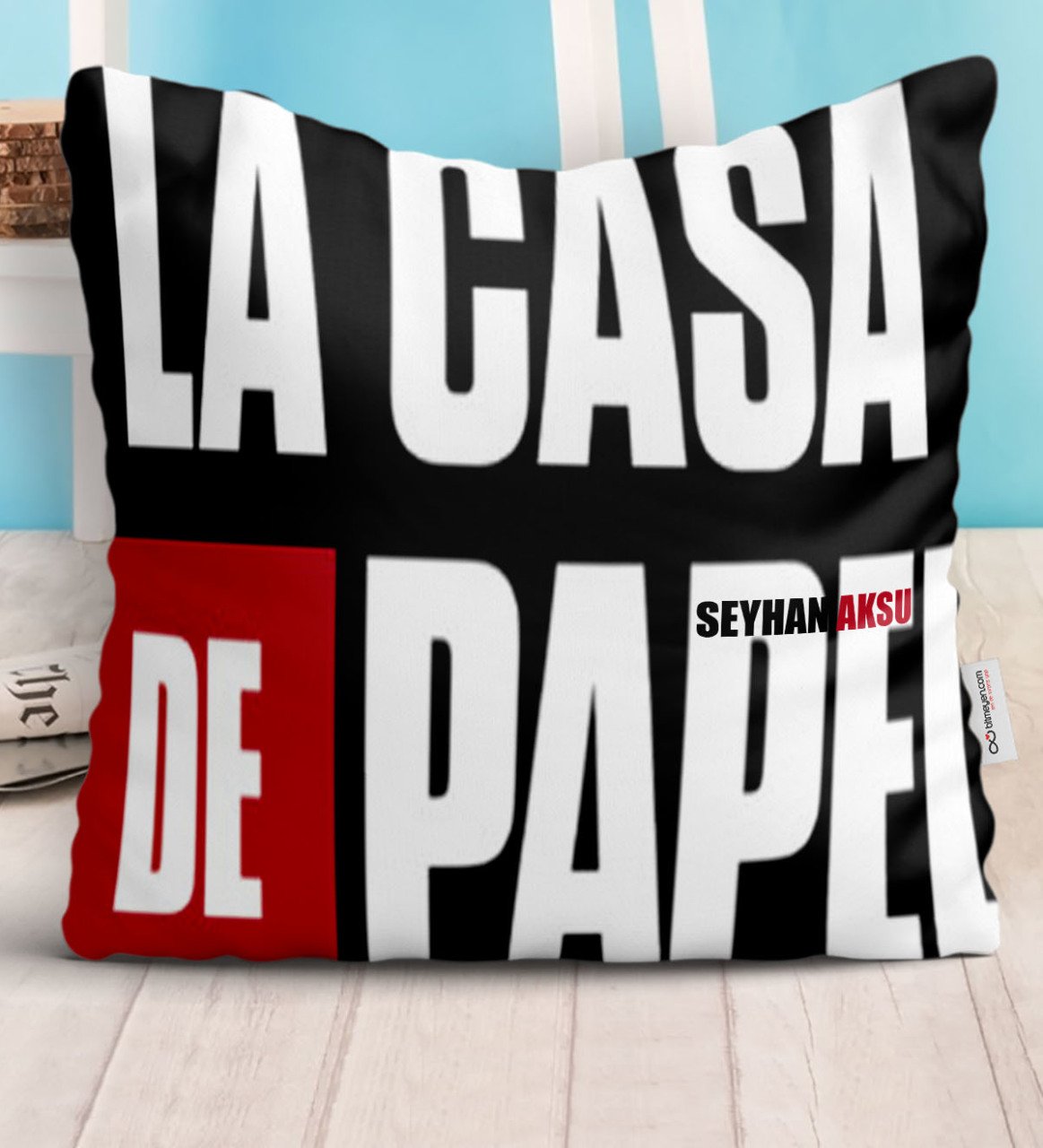 Kişiye Özel La Casa De Papel Yastık - 12