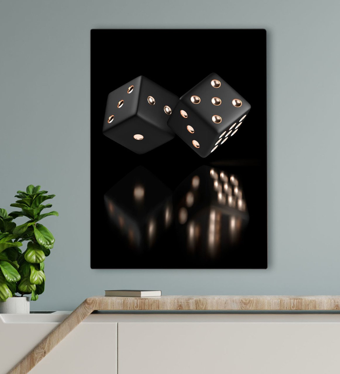 BK Gift Otel Odası Konseptli Kanvas Tablo 70x100cm-9