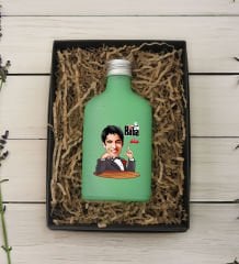 BK Gift Kişiye Özel The Baba Karikatürlü Yeşil Tasarım Cam Şişede 200 ml Kolonya-4, Babaya Hediye, Babalar Günü Hediyeleri, Hediyelik Baskılı Kolonya