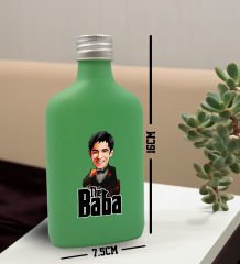 BK Gift Kişiye Özel The Baba Karikatürlü Yeşil Tasarım Cam Şişede 200 ml Kolonya-5, Babaya Hediye, Babalar Günü Hediyeleri, Hediyelik Baskılı Kolonya