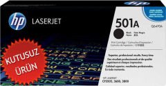 HP Q6470A (501A) Siyah Orjinal Toner - Laserjet 3600 (U) (T11431)