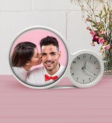 Kişiye Özel Saatli Sihirli LED Ayna Çerçeve