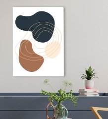 BK Gift Otel Odası Konseptli Kanvas Tablo 50x70cm-13