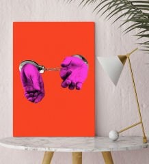 Bk Gift Fantastic Tasarımlı Kanvas Tablo-54 30X50CM Ev Dekorasyonu, Ev Hediyesi
