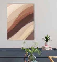 BK Gift Otel Odası Konseptli Kanvas Tablo 50x70cm-14