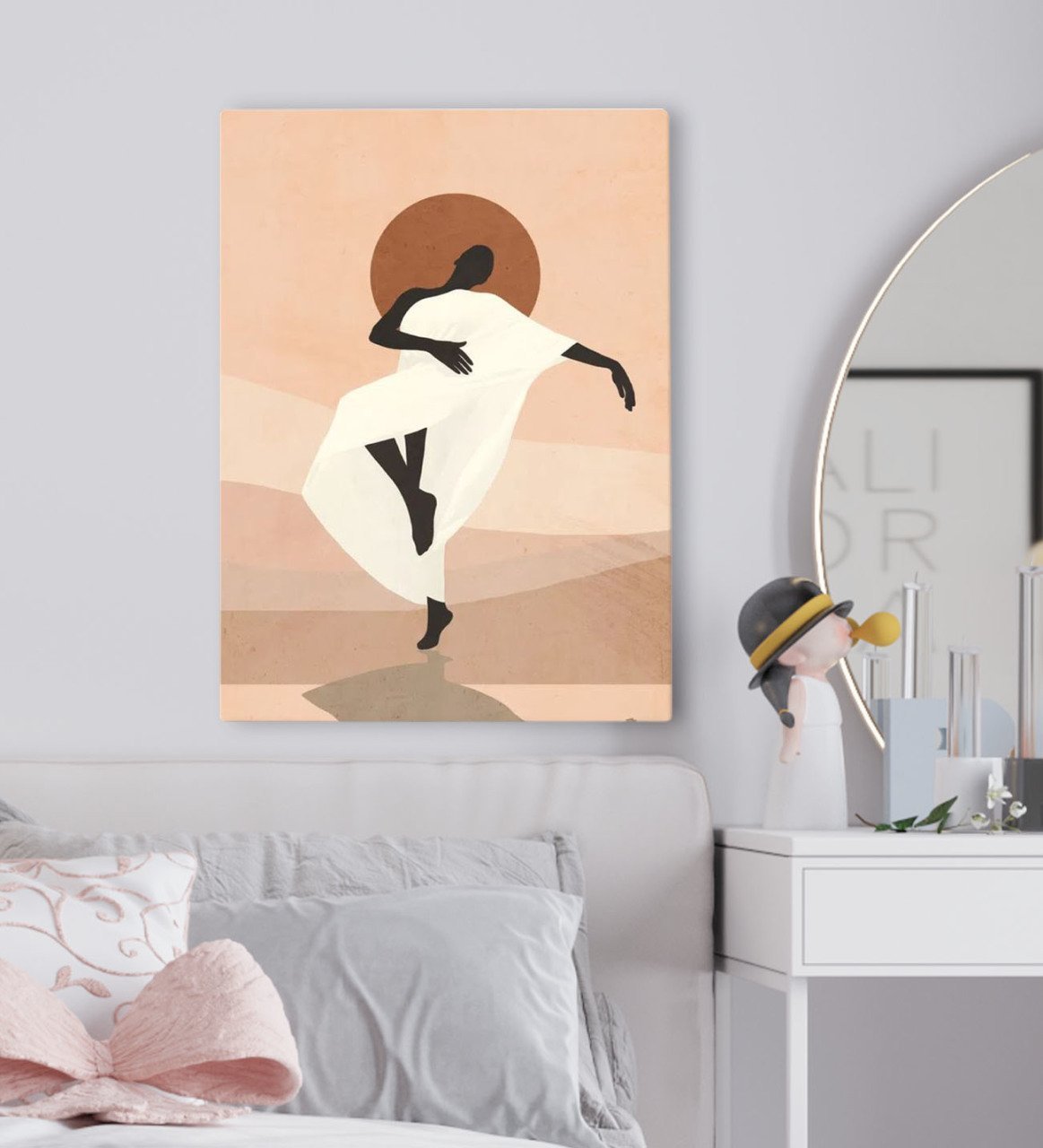 BK Gift Yatak Odası Konseptli Kanvas Tablo 50x70cm-13