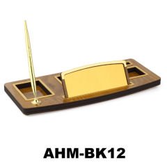Ahşap Masa İsimliği - Tek Kalemli