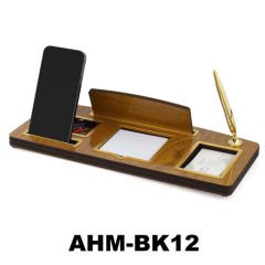 Ahşap Masa İsimliği - Tek Kalemli
