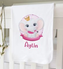 BK Kids Kişiye Özel İsimli 6 Parça Pembe Bebek Body Zıbın Battaniye ve Yastık Hediye Seti, Yeni Doğan Bebek Giyim Hediyesi-3