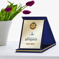 Kişiye Özel Yılın En İyi Yeminli Mali Müşaviri Lacivert Plaket Ödülü