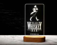 BK Gift Kişiye Özel Bar Tasarımlı Led Lamba, Gece Lambası, Ev Dekorasyonu, Işıklı Pleksi Biblo-22