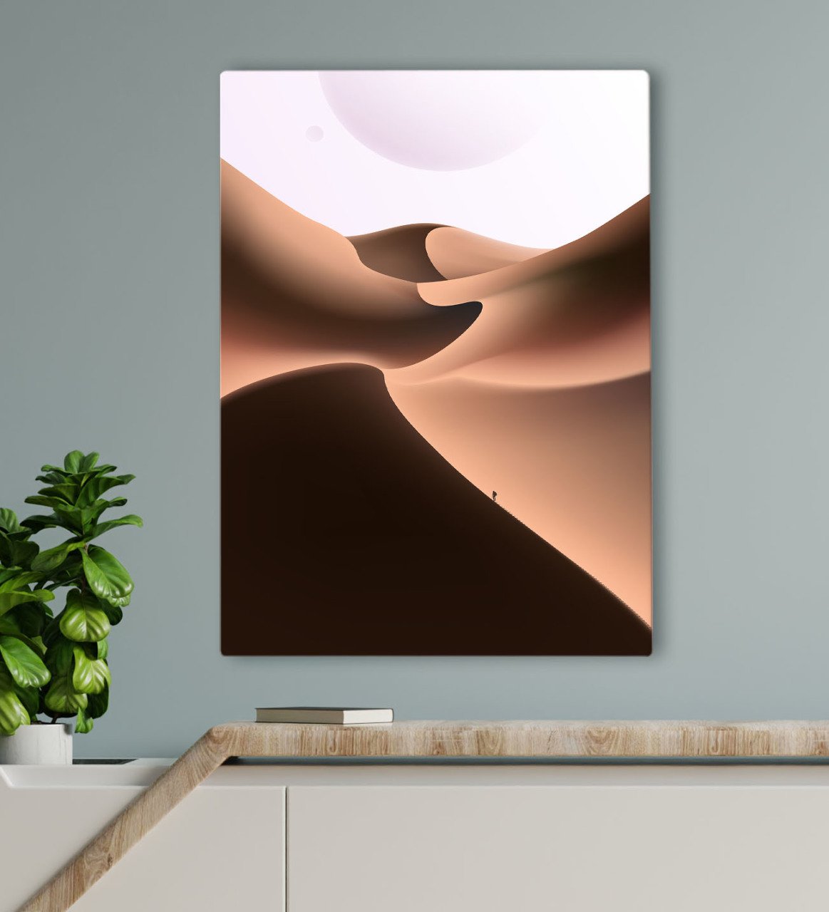 BK Gift Otel Odası Konseptli Kanvas Tablo 70x100cm-18