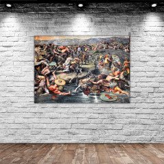 BK Home Vatikan City İtalya Tasarımlı Kanvas Tablo 50x70cm-1