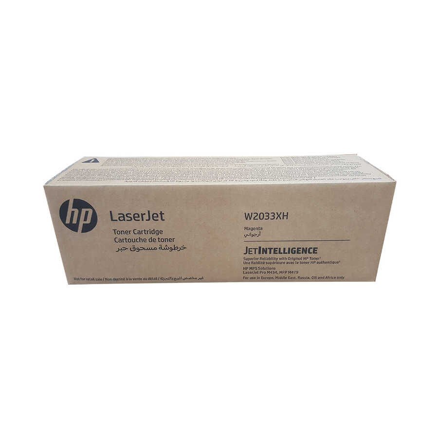 HP W2033XH (415X) Kırmızı Orjinal Toner Yüksek Kapasite  Laserjet Pro M454 / M479 (B) (T15874)