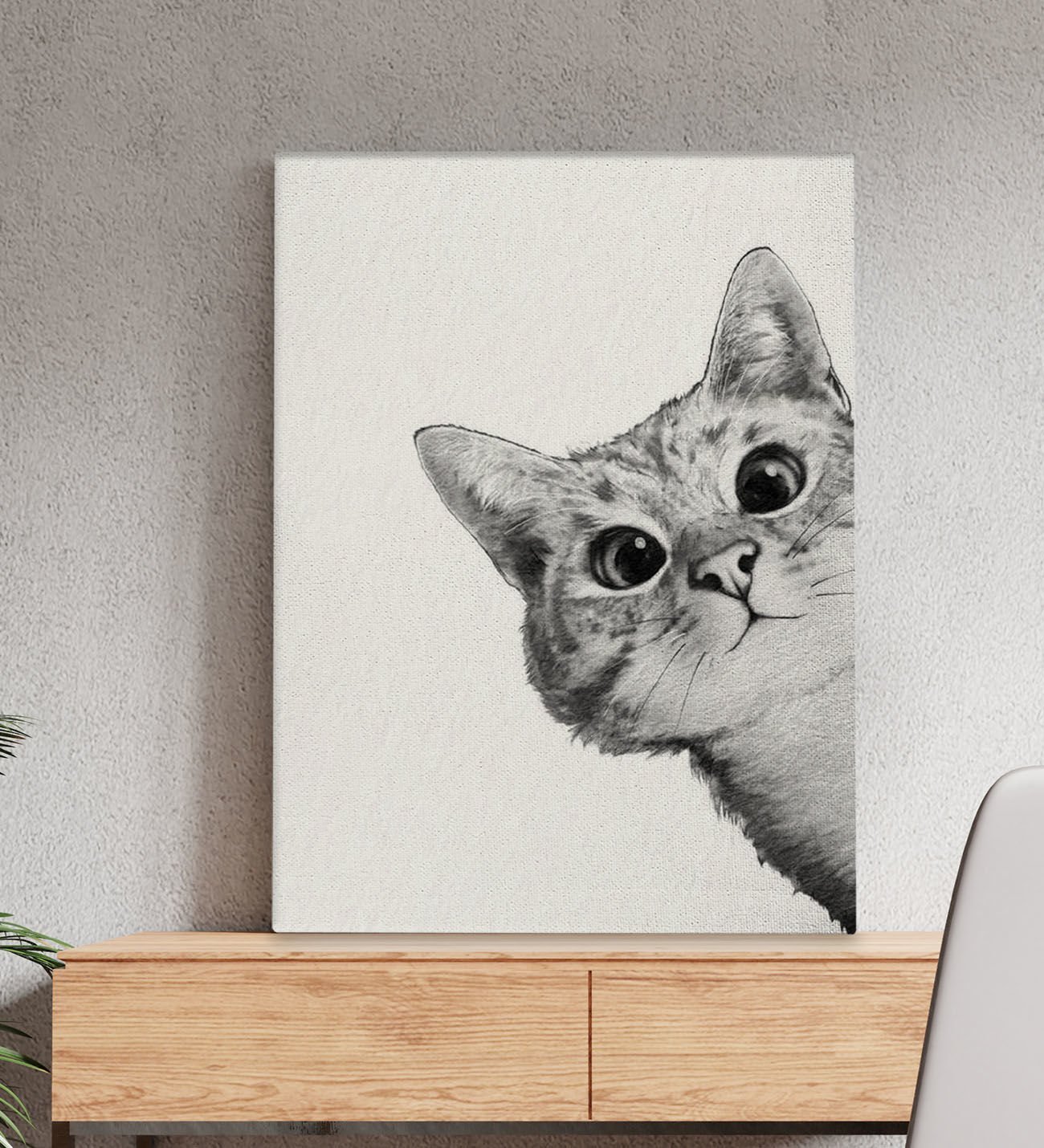 Bk Gift Fantastic Tasarımlı Kanvas Tablo-60 50X70CM Ev Dekorasyonu, Ev Hediyesi