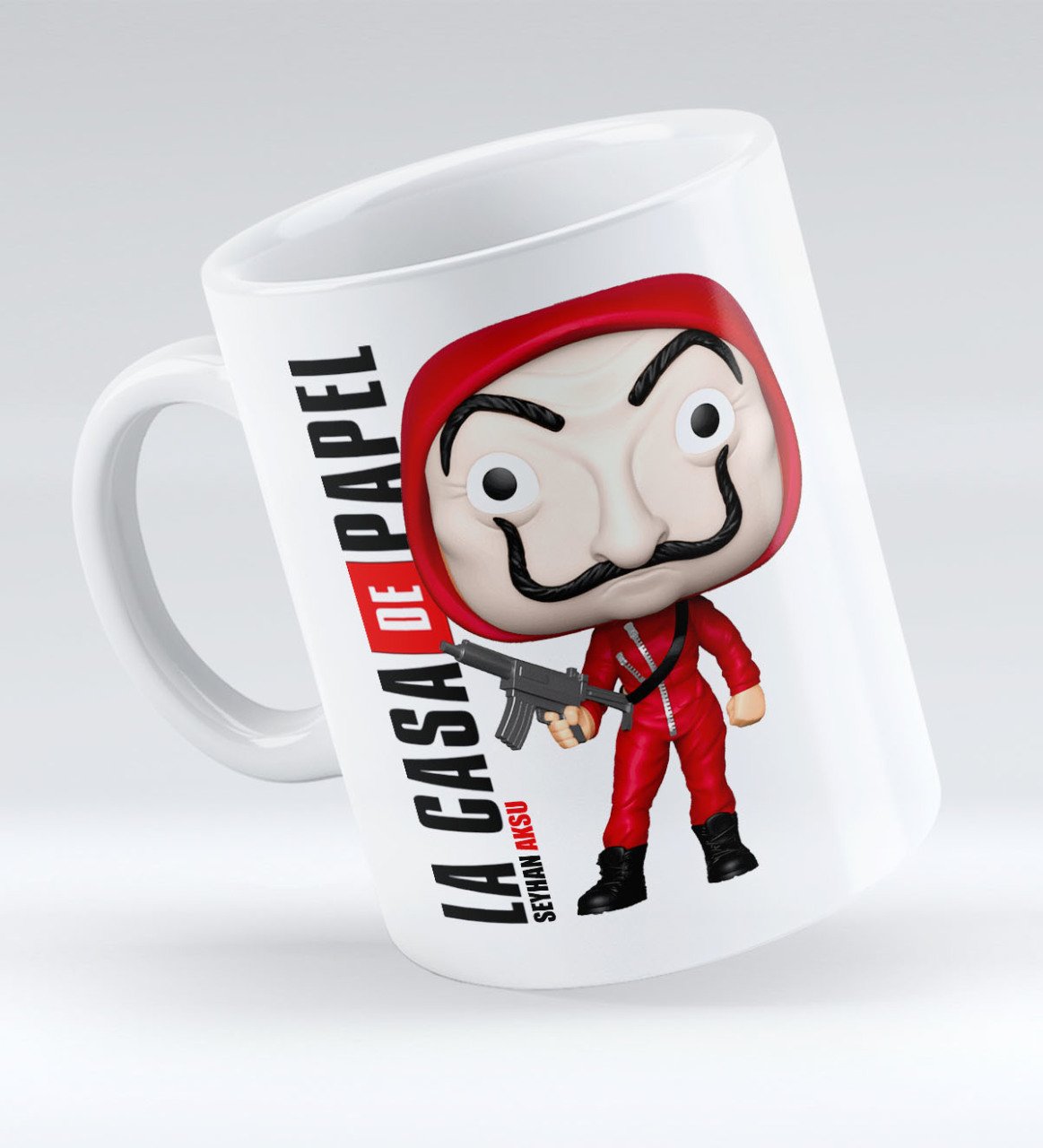 Kişiye Özel La Casa De Papel Kupa Bardak - 26