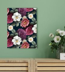 BK Gift Otel Odası Konseptli Kanvas Tablo 30x50cm-22