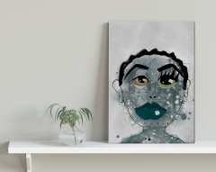 BK Home Corlina Tasarımlı Kanvas Tablo 30x50cm-1