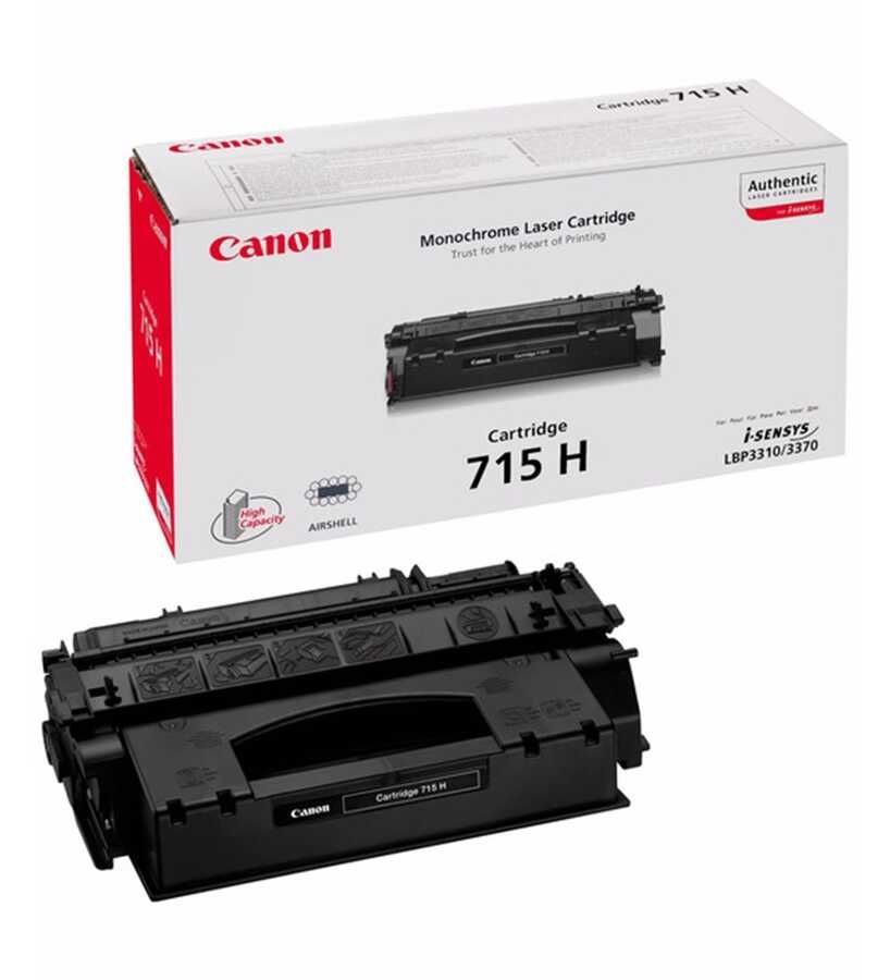 Canon CRG-715H Siyah Orjinal Toner - LBP3310 / LBP3370 (T4894)