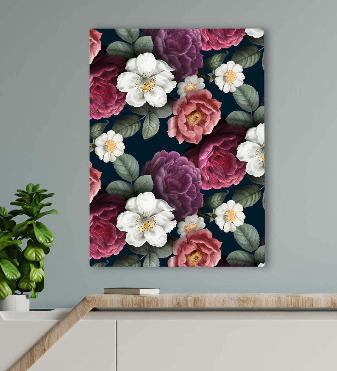 BK Gift Otel Odası Konseptli Kanvas Tablo 70x100cm-22