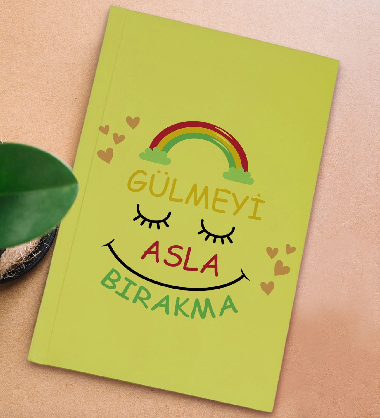 BK Gift Sert Kapaklı Sarı Lastikli Defter , Arkadaşa Hediye, Yeni İş Hediyesi, Doğum Günü Hediyesi-17