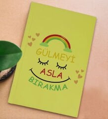 BK Gift Sert Kapaklı Sarı Lastikli Defter , Arkadaşa Hediye, Yeni İş Hediyesi, Doğum Günü Hediyesi-17