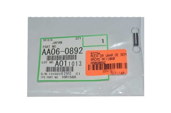 Ricoh AA06-0892 Spring For Drum Picker Finger - Aficio 1060 / 1075 / 2051 (T14364)