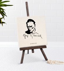 Kişiye Özel Atatürk Temalı Şovaleli Doğal Taş-19